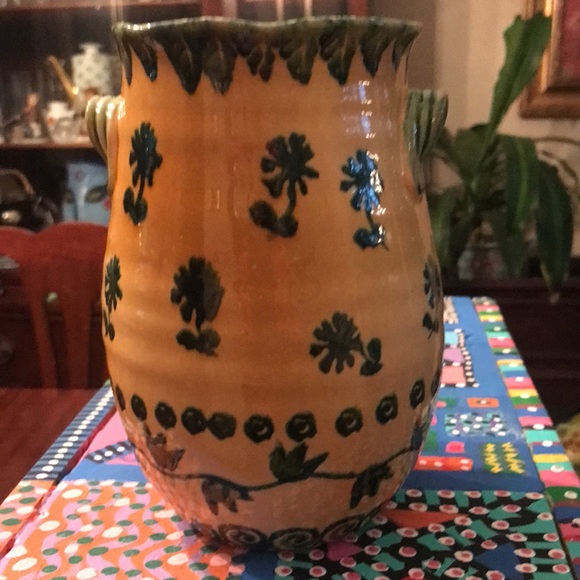 Italica ARS Pottery Hand Painted Vase - Picture 6 of 12